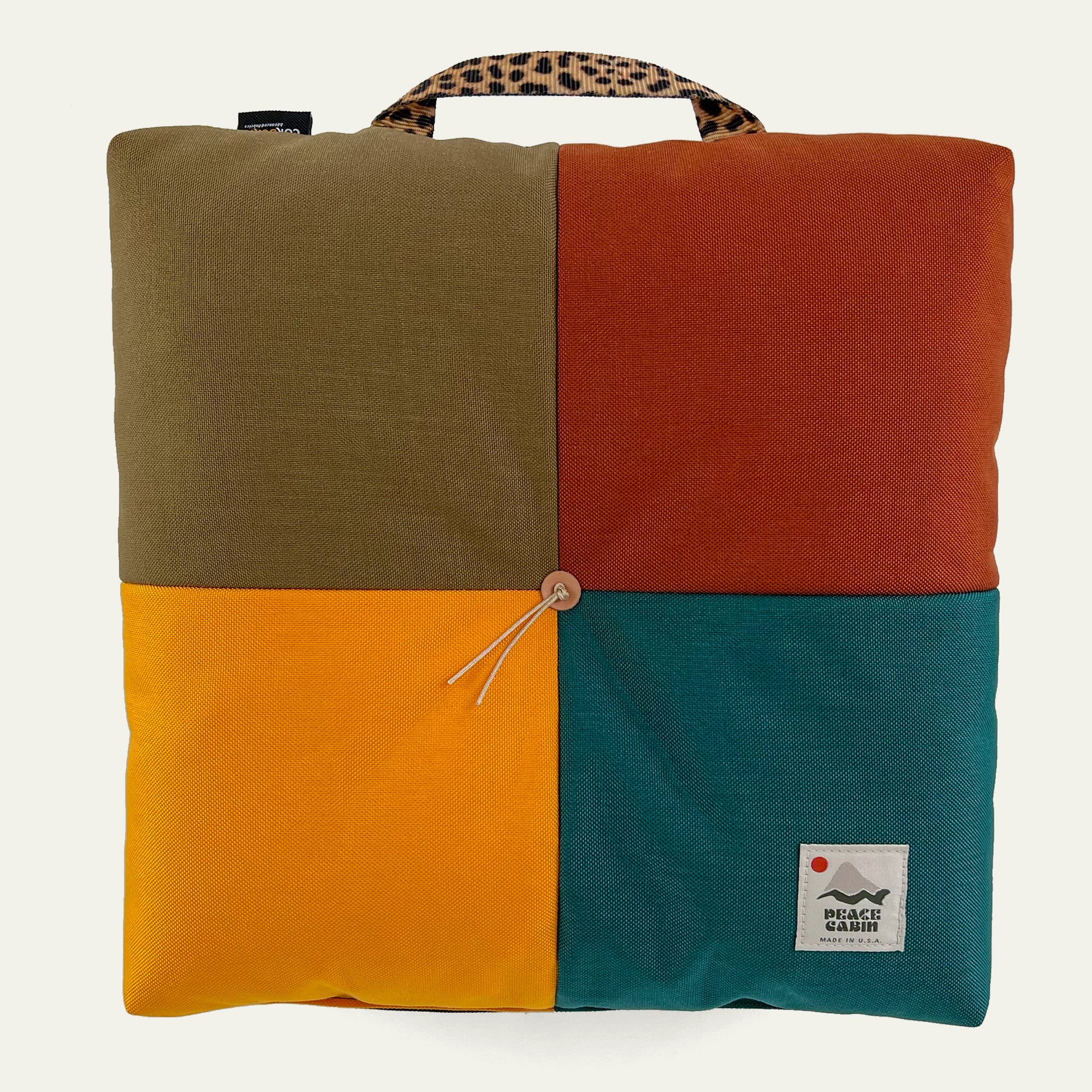 Wanderer 'QUAD' Outdoor Cushion - Rosella – Peace Cabin