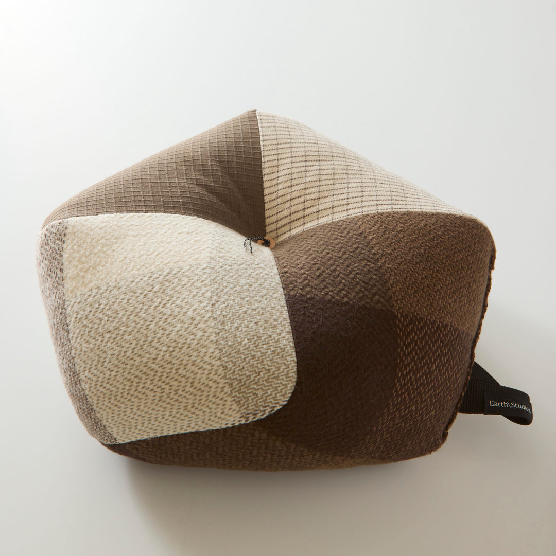 Wingspread 'Zafu' Cushion - Patchwork _ 1 : Peace Cabin X Earth\Studie