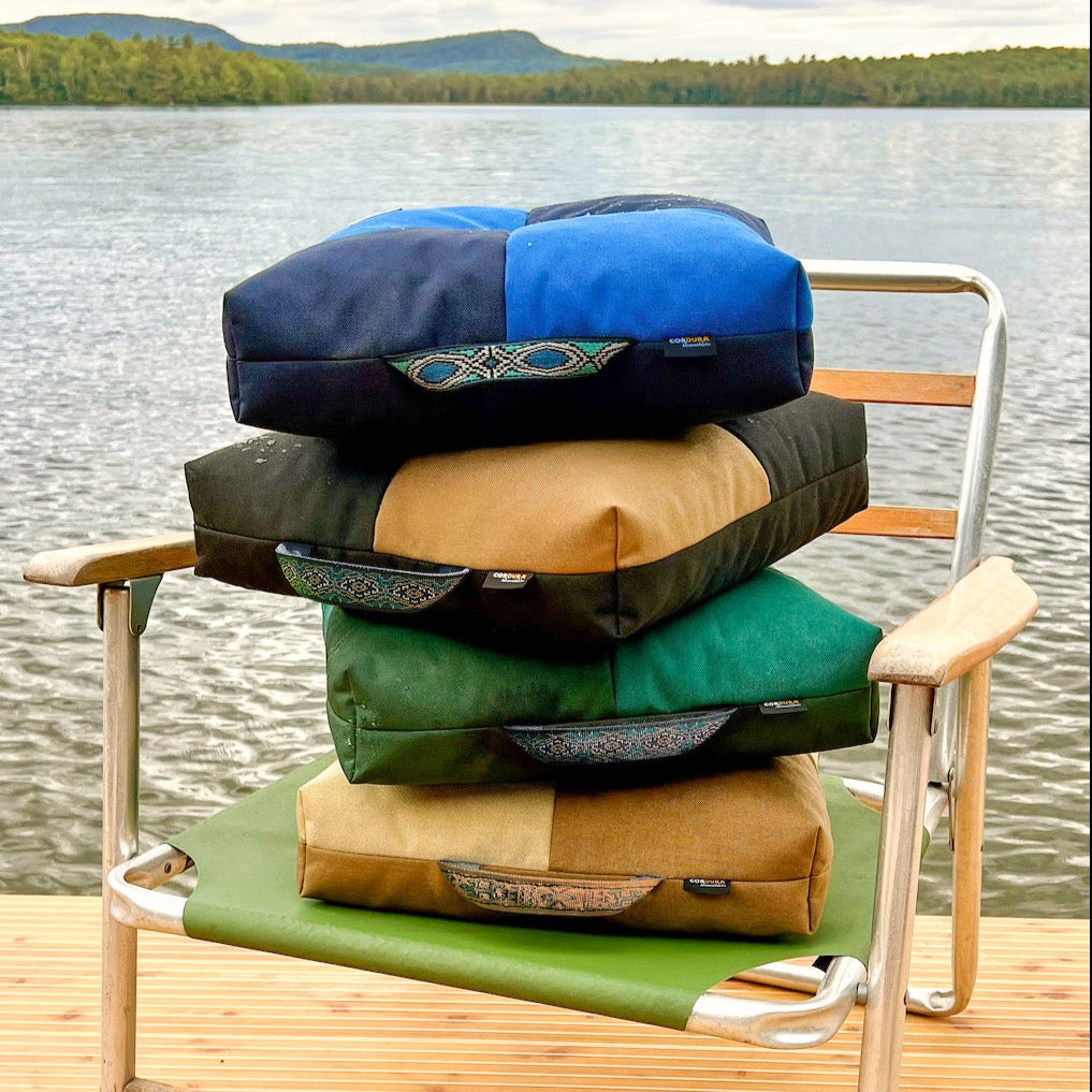 Wanderer 'QUAD' Outdoor Cushion - Peat – Peace Cabin