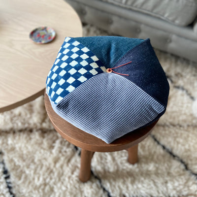 Wingspread patchwork seat cushion